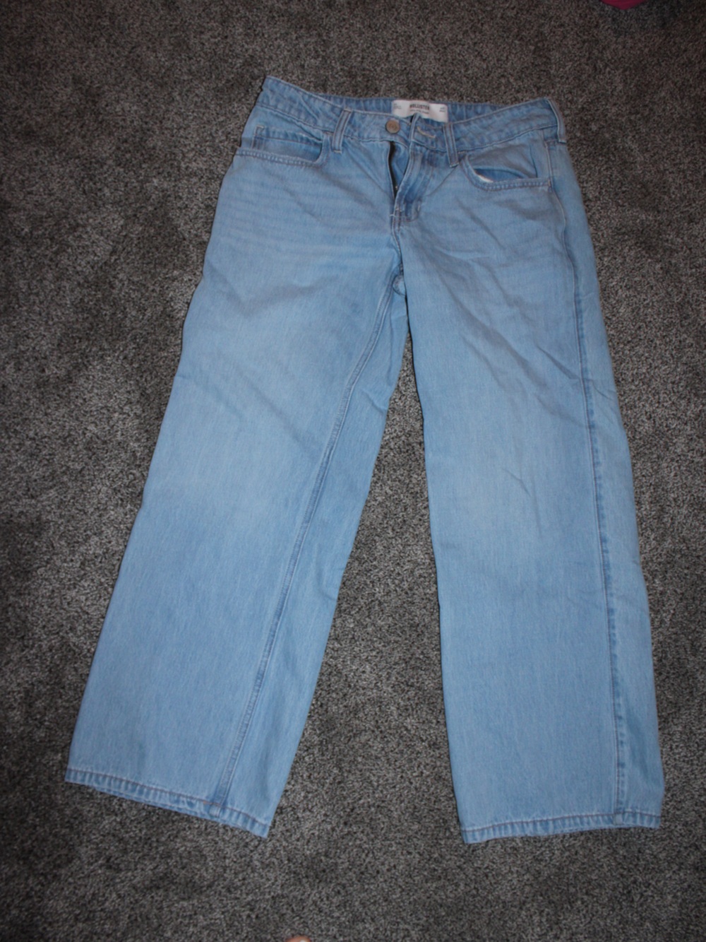 Hollister Light Blue Boyfriend Jeans
